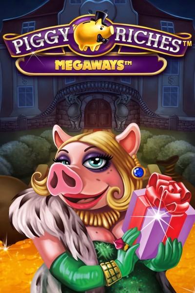 Obal slotu Piggy Riches Megaways v lobby Cleobetra Casino
