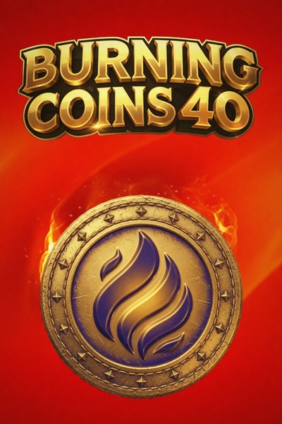 Obal automatu Burning Coins 40 v lobby Casinova Casino