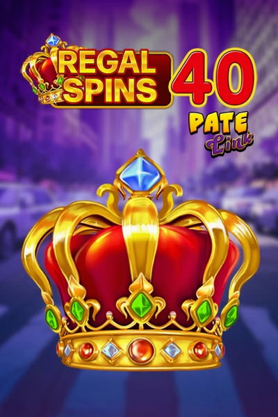 Obal automatu Regal Spins 40 Pate Link v lobby Kingmaker Casino