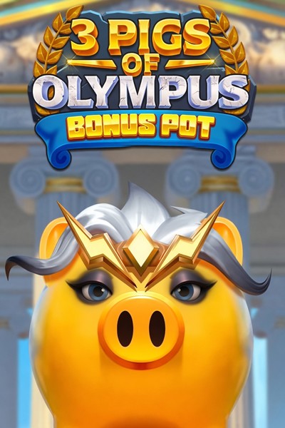 Obal automatu 3 Pigs of Olympus Bonus Pot v lobby Betwest Casino