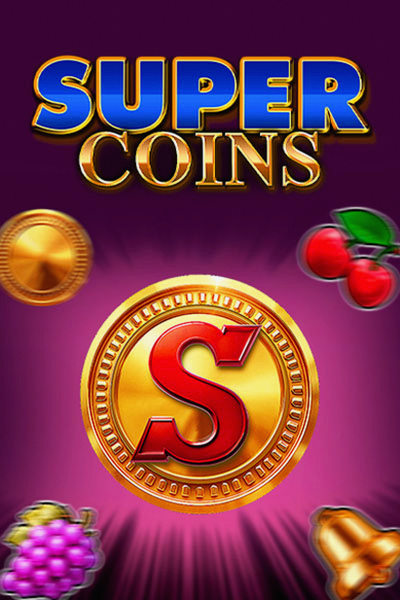 Obal automatu SUPER COINS so zlatými mincami