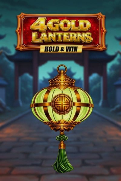 Obal slotu 4 Gold Lanterns Hold & Win v lobby Cleobetra Casino
