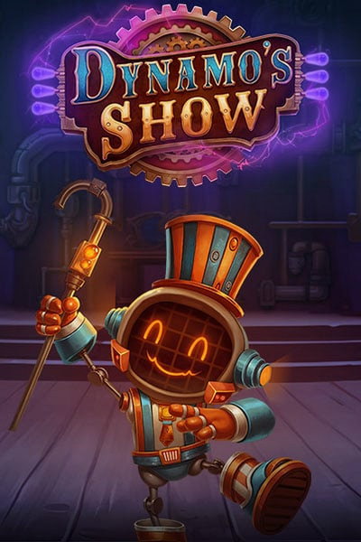 Obal automatu Dynamo's Show s výraznou postavou